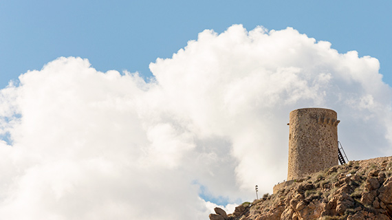 Atalayas y Fortelezas en Cabo de Gata, Camping de Los Escullos