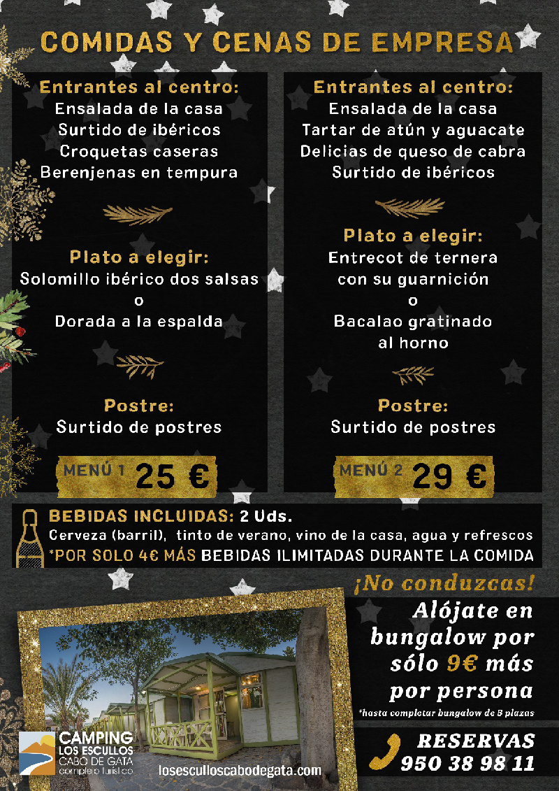 comidas-cenas-empresa-camping-los-escullos