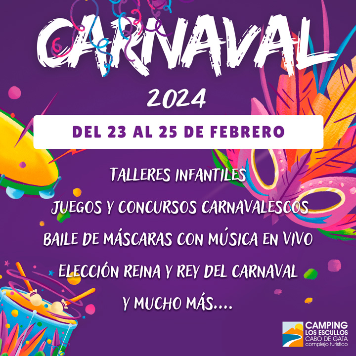 Camping Los Escullos Carnaval 2024