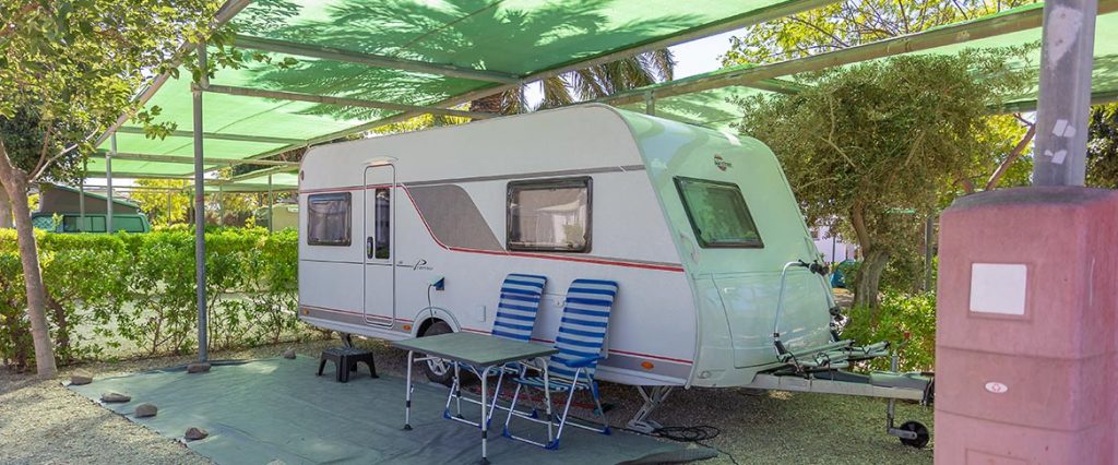 parcela Camping Los Escullos Cabo de Gata
